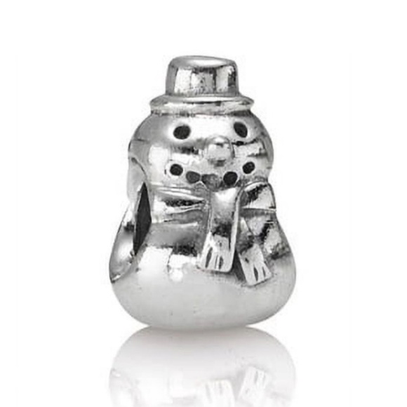 Pandora Jewelry - Pandora Retired Sterling Silver Snowman Charm